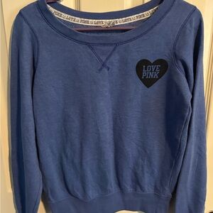 Victoria's Secret Blue Love Pink Sweater